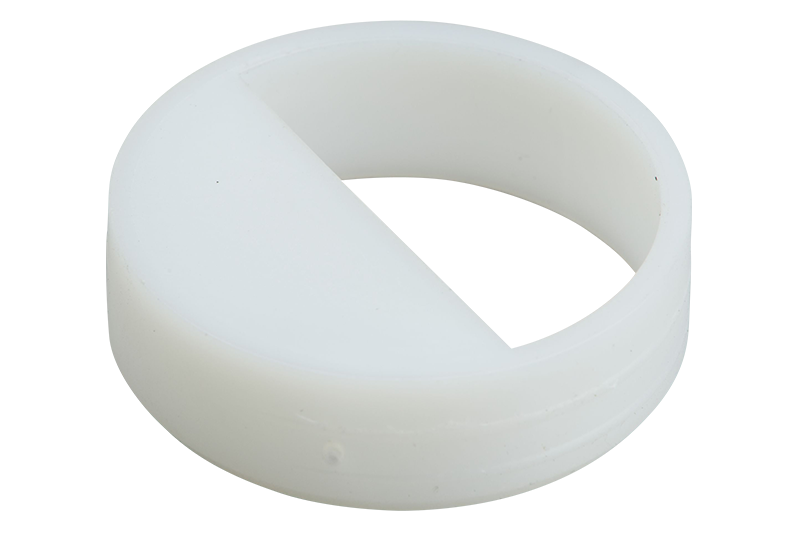 323523, Mirror support Ø30x9,4 plasticdyed natural | HT Bendix