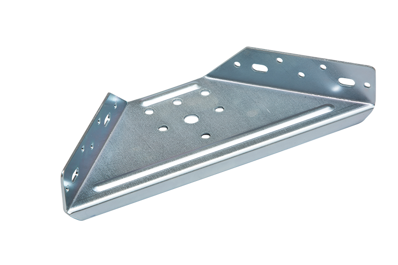341715, Corner fitting 130x130x65 2steel Zink pl. Cr3 | HT Bendix