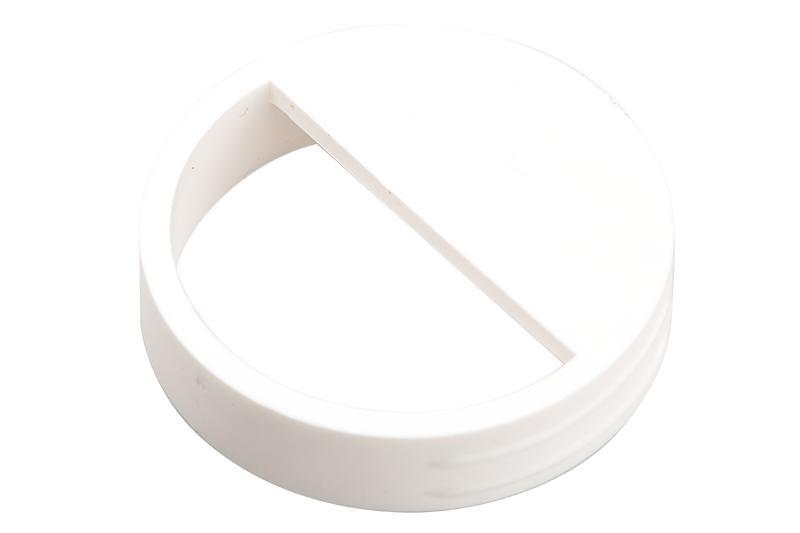 333984, Mirror support Ø35x9,5 PS dyedwhite RAL-9010 | HT Bendix