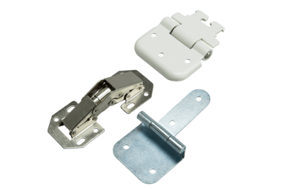 Diverse hængsler og beslag